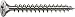 Produktbild SPAX Universalschraube aus Edelstahl rostfrei A2, 3,0 x 30 mm, 200 Stück, Kreuzschlitz Z1, Senkkopf, Vollgewinde, 4CUT, 1087000300303