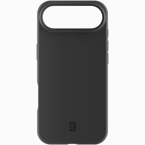 cellularline SENSATION Custodia in Silicone per iPhone Air Soft Touch Antigraffio Colore Nero