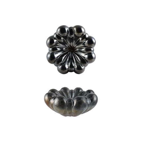 Bloomingville Decorative Stoneware Abstract Shaped Bowl, Metallic Bronze Finish by Bloomingville - Used condition - US$39.26