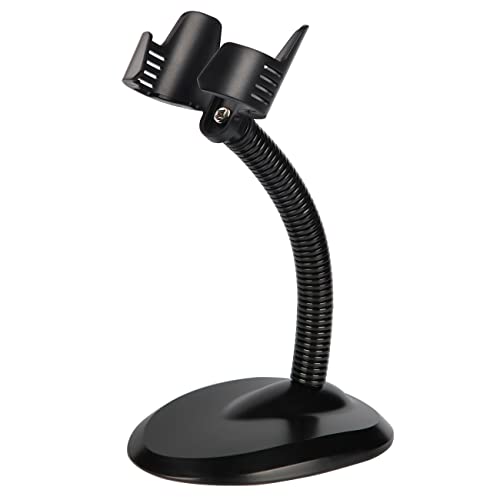 Tera Soporte Universal para Lector de código de Barras, Soporte para Escáner de código de Barras, Cabezal Ajustable en ángulo y Altura para Tienda, supermercado y almacén de logística Cover