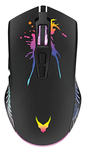 VARR VGM-B05 1200-2400-4800-7200 dpi 7 BUTTTONS RGB Warrior Cover