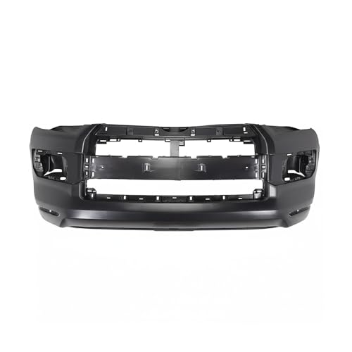Image of FitParts Compatible with Toyota 4Runner 2014-2024 Front Bumper Cover | Primed, With Parking Sensor Holes, Ready to Paint, OEM 5211935916, TO1000407