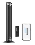 Dreo Ventiladores de torre inteligentes para dormitorio, control