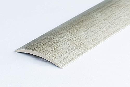 2 Meters 60mm Wide Self-Adhesive Aluminium Wood Effect Transition - View #8