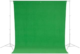 Westcott Wrinkle-Resistant Photography and Video Backdrop - Chroma-Key Green Screen (9' x 10')