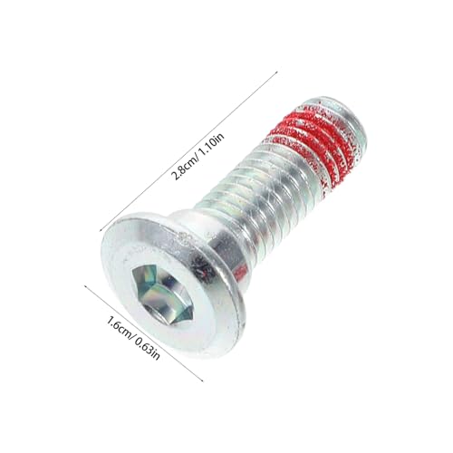 OUNONA 10pcs Motorcycle Disc Brake Fixing Screws Easy to Install Enhance Braking Performance for Motorcycles and Electric Bikes Ensuring Safety on Various Roads - Thumbnail 2