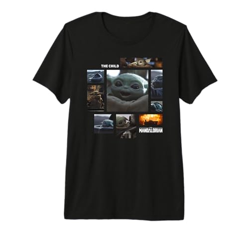 T-shirt Star Wars premium de qualité supérieure avec imprimé The Child