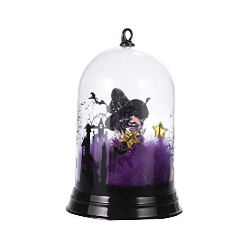SOIMISS 2 peças de velhinha peruca feminina com penteado de halloween cosplay adereços (cores sortid