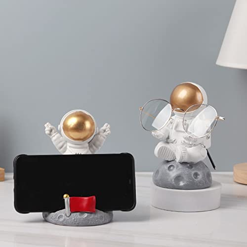 Porte-lunettes astronaute en résine pour bureau et table de nuit - 6