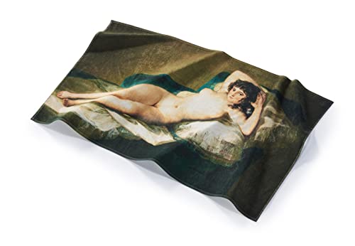 Musearta BT-FG-MD-V424232 Unisex Beach Towel with Artist Francisco de Goya Design Cotton 108 x 180 cm, Brown, 108x180