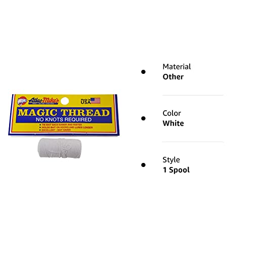 Atlas Mike's Thread, 100-Feet, White #TOP4