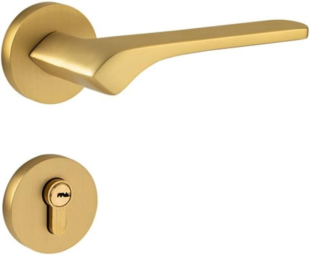 PGNEX真鍮寝室ドアロックインテリアミュートドアロック磁気木製ドア