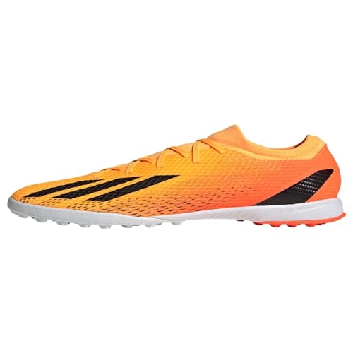 adidas Unisex X SPEEDPORTAL.3 Turf Soccer Shoe, Solar Gold/Black/Team Solar Orange, 11.5 US Men