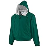 Augusta Sportswear Unisex Hooded Taffeta Jacke/Fleece gefüttert XXL dunkelgrün