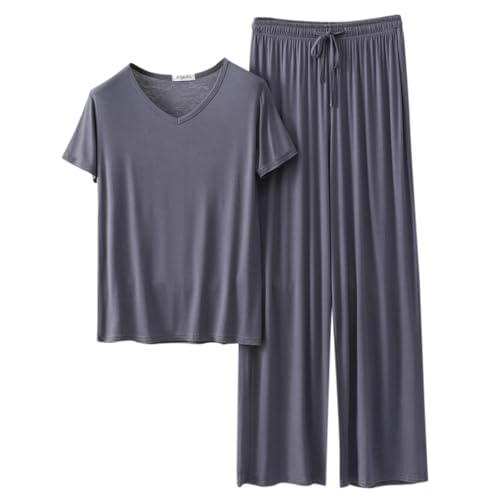 Ropa cómoda de mujer talla grande conjunto 2 piezas túnica manga larga algodón