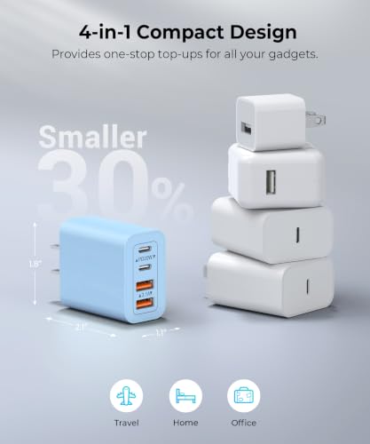 Image of [2-Pack] USB C Wall Charger, 40W Type C Charger Fast Charging Blocks
