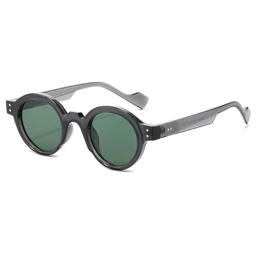 Petites lunettes de soleil rondes punk pour affirmer votre style