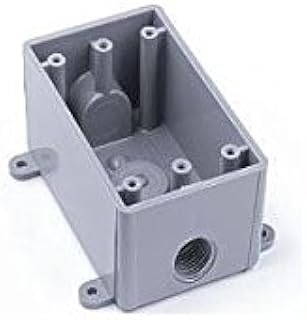 Carlon Lamson & Sessons E381DR Single Gang Weatherproof Box