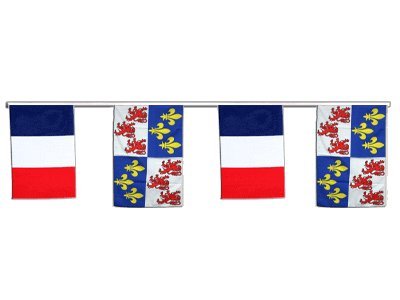 Guirlande d'amitié France Picardie pour animer vos fêtes de village