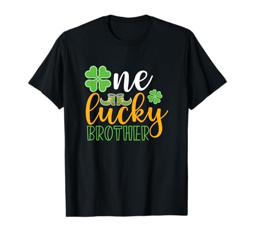One Lucky Brother Funny St. Patrick Day T-Shirt
