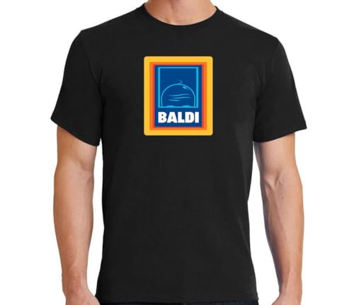 Image of Snapit Funny Baldi Unisex T-Shirt for Adults | A Playful Twist on Style and Wit, Comfy & Cozy Blended Baldi Tee for Everyday Wear Black