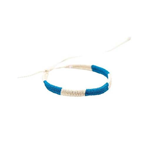 El Ganso Pulsera Bicolor Azul Crudo