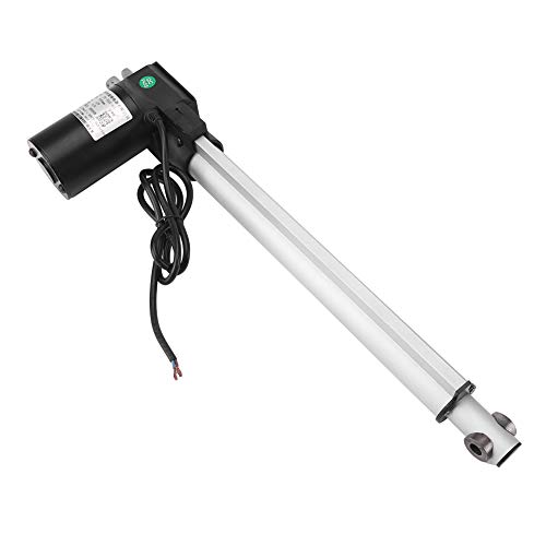 Fafeicy Actionneur Linéaire 12 V 4000N Ascenseur 300mm Course DC 12 V Actionneur de Mouvement Linéaire électrique pour Utilisation Industrielle Domotique de Voiture Automatique