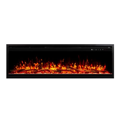electric fireplaces wall-mounted