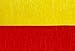 Red and Gold Yellow Crepe Paper Streamers (2 Rolls Each Color) USA-Made