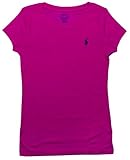 polo ralph lauren baby mädchen Polopony links Ralph Lauren Polo Mädchen Crewneck T-Shirt - Pink - XL