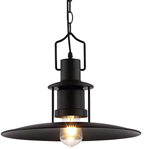 Nordic Retro Schmiedeeisen Led Kronleuchter Bauhaus Vintage Pendelleuchte...