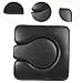 Kokiya Commode Chair Seat Pad Bedside Commode Cushion Waterproof Portable Commode Chair Cushion Replacement for Disabled, Black Gourd