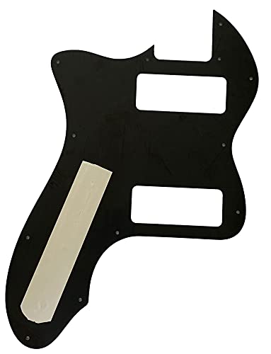 Electric Guitar Pickguard For Classic Series '72 Thinline Tele P90 Style (4 Ply Black Pearl) #TOP5