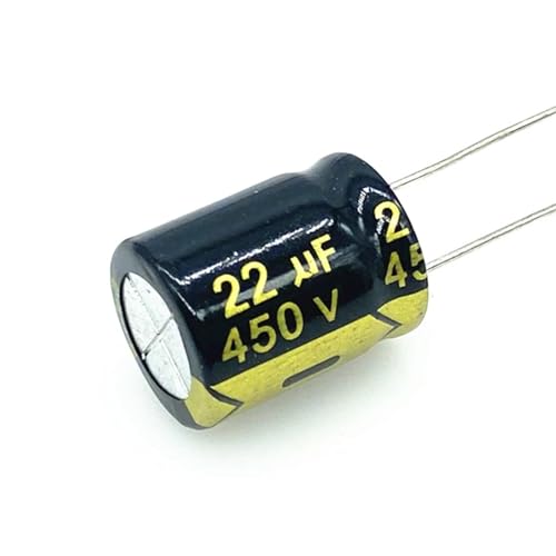 Condensateur électrolytique aluminium 450V 22uF pour alimentation 16*20