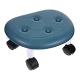 Tabouret à roulettes universel : tabouret ergonomique pour une expérience d'utilisation confortable, conception polyvalente pour diverses utilisations, comme repose-pieds, tabourets à roulettes