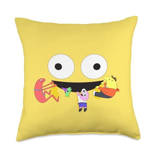 Smiling Friends Decorative Throw Pillow