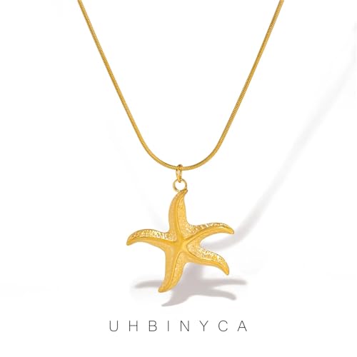 Collier étoile de mer en acier cadeau idéal souvenir de vacances à la plage - 2