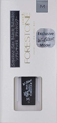 Forestone Black Bamboo W-Blast Synthetic Soprano Saxophone Reed (M)