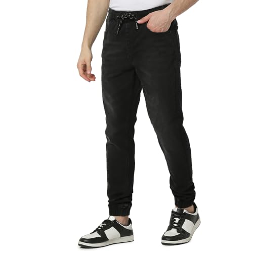Image of Spykar Men's Rover Regular Fit Mid Rise Casual Jeans