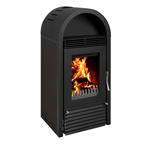 12,31 kW Kaminofen Bruno Marbella Schwarz wasserführend 12,31 kW Kaminofen Bruno Marbella Schwarz wasserführend