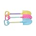 Jouet Sable Enfant, Jouets De Plage Pelle À Sable, Pique En Plastique Sûr, Outil De Pelle De Jardin Pour Enfants, Jouet De Sable Estival Robuste, Couleurs Aléatoires, 3 Pièces