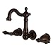 Kingston Brass KS1225AL Heritage Bathroom Faucet, Oil Rubbed Bronze