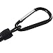 IDOLOVA Key Ring, with Carabiner and Spiral Cable, 13 cm, Random Color
