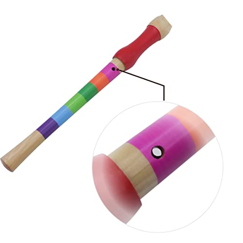 Milisten 8 Recorder Kid Instrument Wood Develop Random Musical Hole Music Instruments Wind Descant For Wooden Flute Education Woodwind Color Soprano Playing Early #TOP5