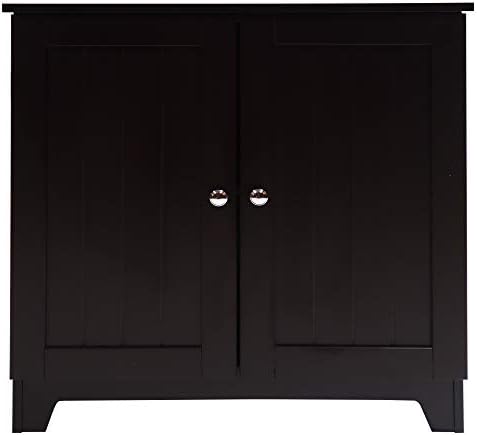 Redmon since 1883 Contemporary Country Double Door Cabinet, Large, Espresso
