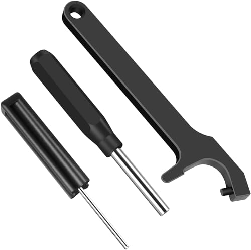 OutDoorBom Glock Tool Kit Compatible with Glock, Front Sight Tool, Magazine Disassembly Tool Compatible with Glock 19 26 27 43 Accessories Glock Magazine Tool