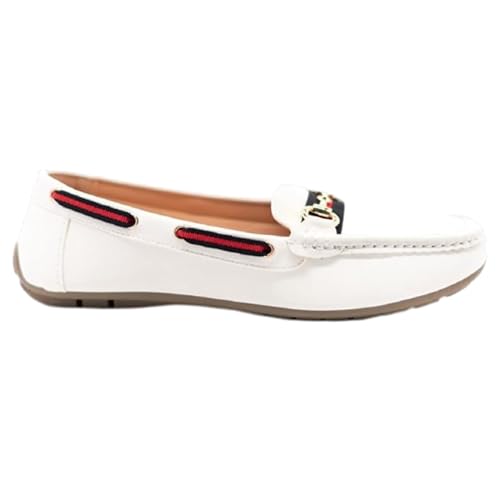 Womens Ladies Comfy Loafers Soft Slip ON Flat Work Office Pumps Shoes Size 3-8