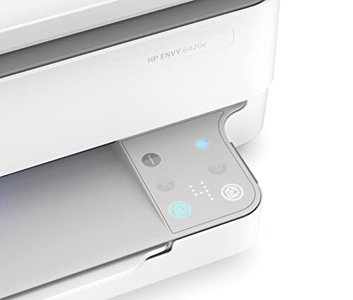 HP ENVY 6420e Multifunktionsdrucker, 3 Monate gratis drucken mit HP Instant Ink inklusive, HP+, Drucker, Kopierer, Scanner, Mobiler Faxversand, WLAN, Automatischer Dokumenteneinzug