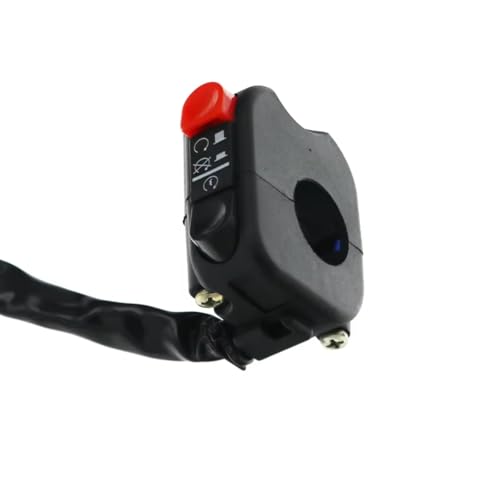 Interrupteur de guidon moto universel 22mm bouton klaxon clignotant droit
