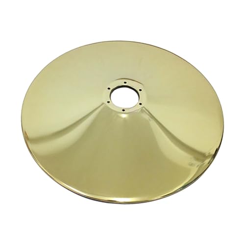 KiBcsLic Base Hidráulica Profesional para Sillas de Barbería - Repuesto de Hierro Fundido Antideslizante para Peluquerías y Salones de Belleza, Dorado